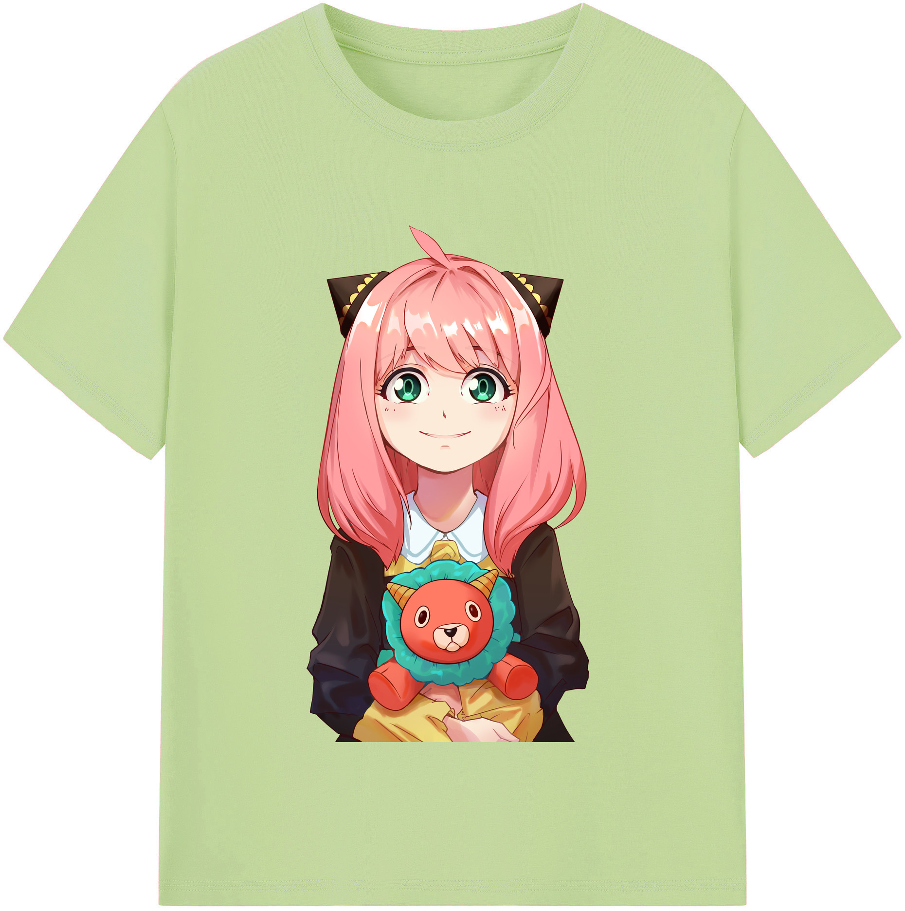 （画像用） SPY×FAMILY间谍家家酒 綿100％半袖Tシャツ（フロントプリント）